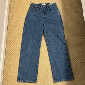 Cotton On Women's Straight Leg Blue Jeans